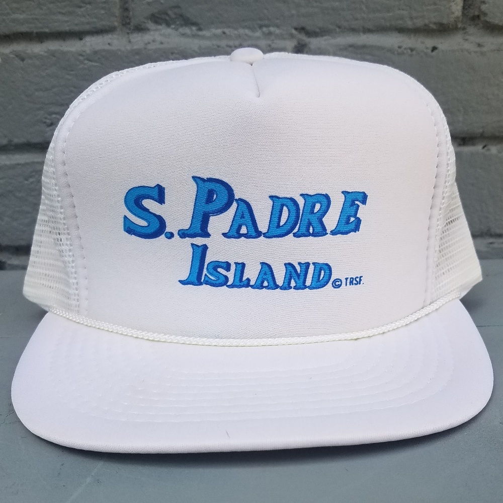Vintage 'S.Padre Island' Snapback Trucker Hat